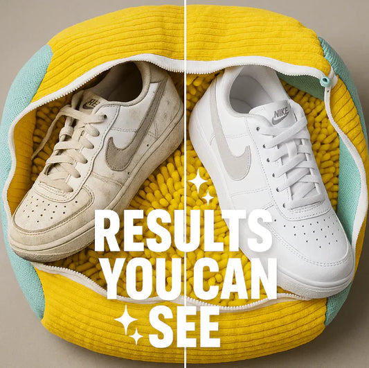 KickCare™ Shoe cleaning bag | At home deep cleaning | Works with any washing machine